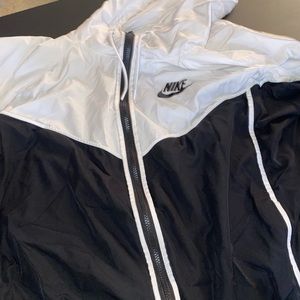 Womens plus Nike rain jacket